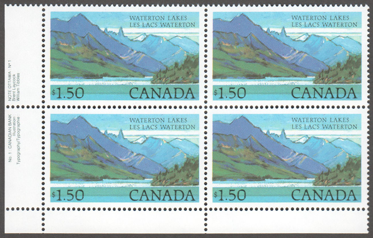 Canada Scott 935 MNH PB LL (A10-9) - Click Image to Close